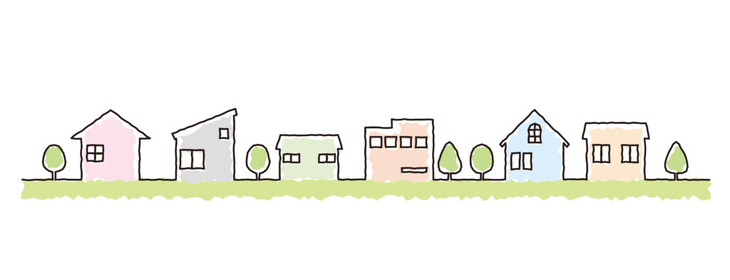 街並みのイラスト