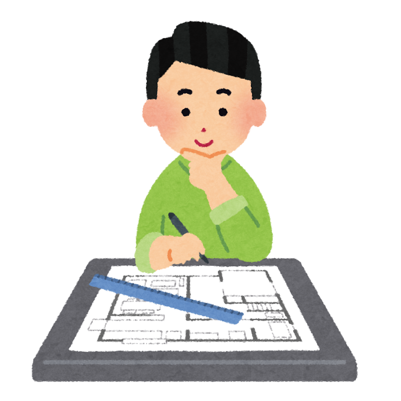 図面を書く人