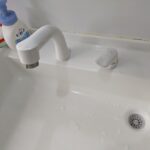 洗面台の蛇口パッキン取替後