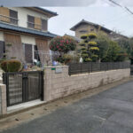 遠賀町で行ったブロック塀積み替えのサムネイル